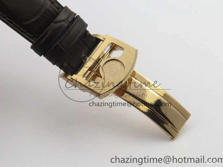 MIROTIME 0108 Portugieser Chrono  42 IW390406 RG ZF 1:1 Best Edition Blue Dial on Brown Leather Strap A Durable 7129